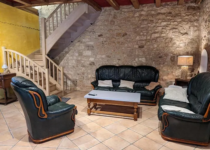 Vakantiehuis Avec Piscine Chauffee, Jacuzzi Et Jardin Prive - Fr-1-653-156 Charras